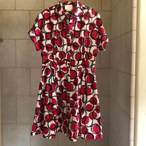 Kate Spade Button Down Shirtdress